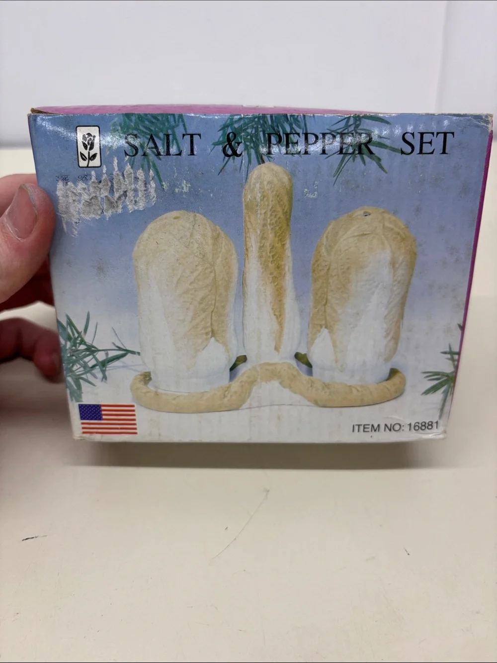 Salt & Pepper Set with Tray